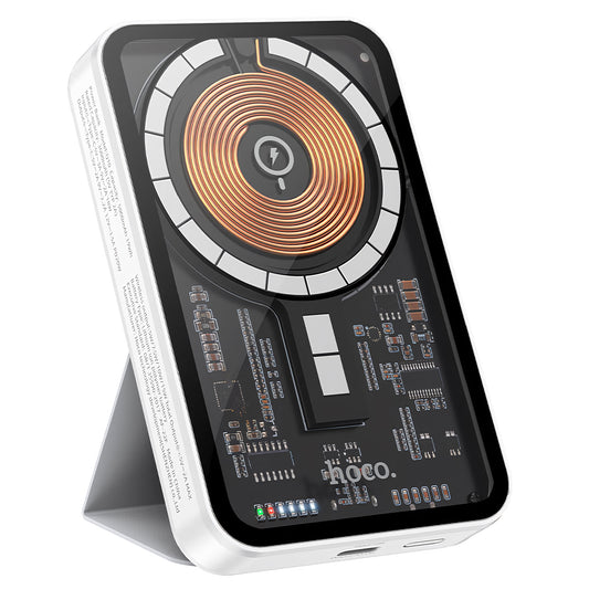 Hoco Q10A Transparent Wireless Charging Powerbank